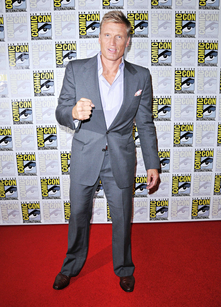Dolph Lundgren;<br>Comic Con 2010 - Day 1 - 'The Expendables' Photocall