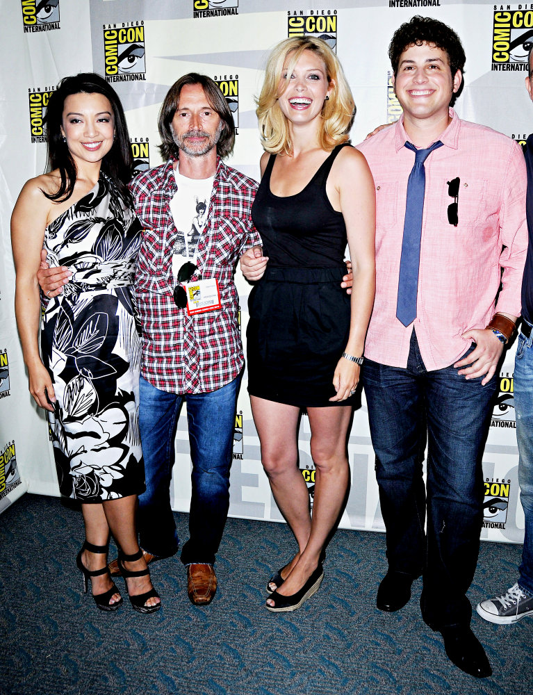 Ming-Na;Robert Carlyle;Alaina Huffman;David Blue;<br>Comic Con 2010 - Day 2 - 'Stargate: Universe' Photocall