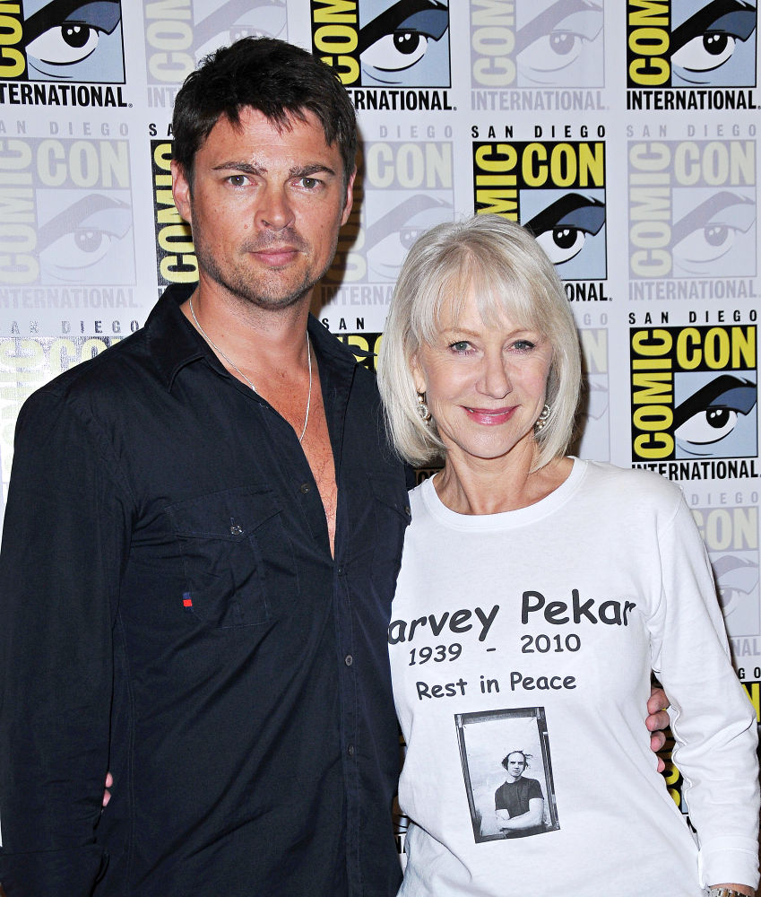 Karl Urban;Helen Mirren;<br>Comic Con 2010 - Day 1 - 'Red' Photocall