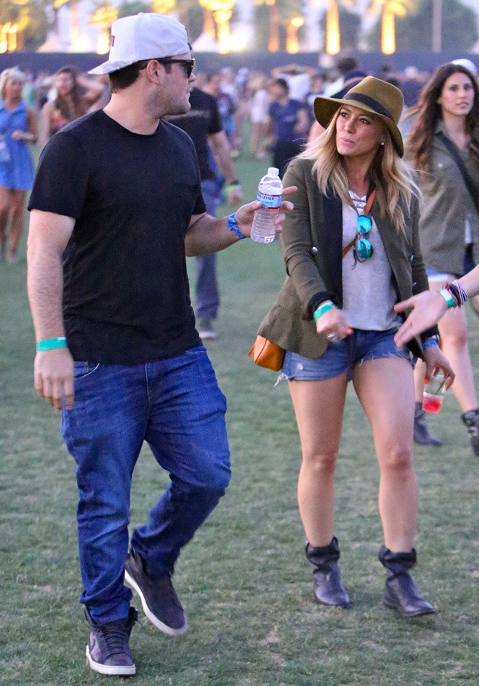 Mike Comrie;Hilary Duff;<br>The 2013 Coachella Valley Music and Arts Festival - Week 1 Day 1