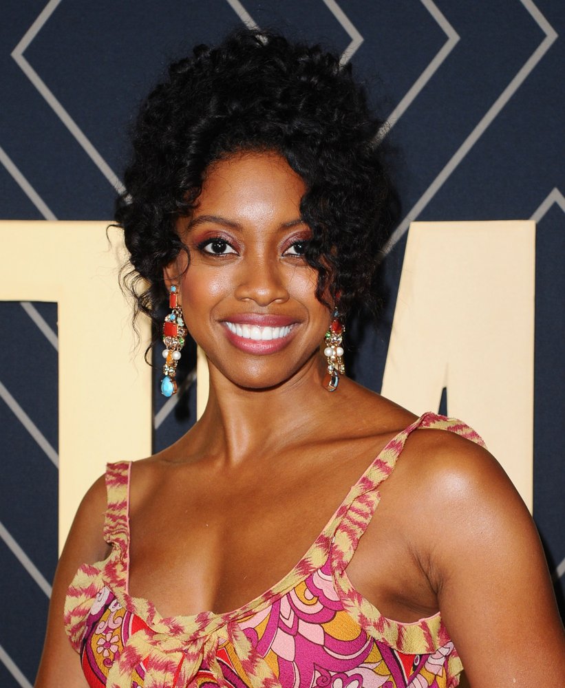 Condola Rashad in 2020 Showtime Golden Globe Nominees Celebration.