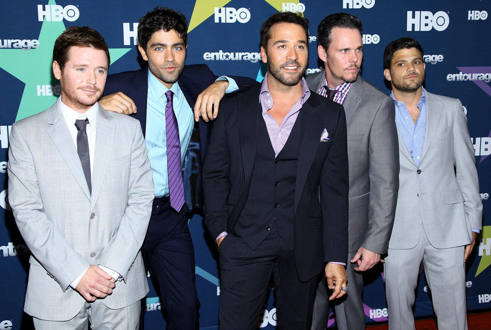 Kevin Connolly;Adrian Grenier;Jeremy Piven;Kevin Dillon;Jerry Ferrara;<br>Final Season Premiere of HBO's Entourage