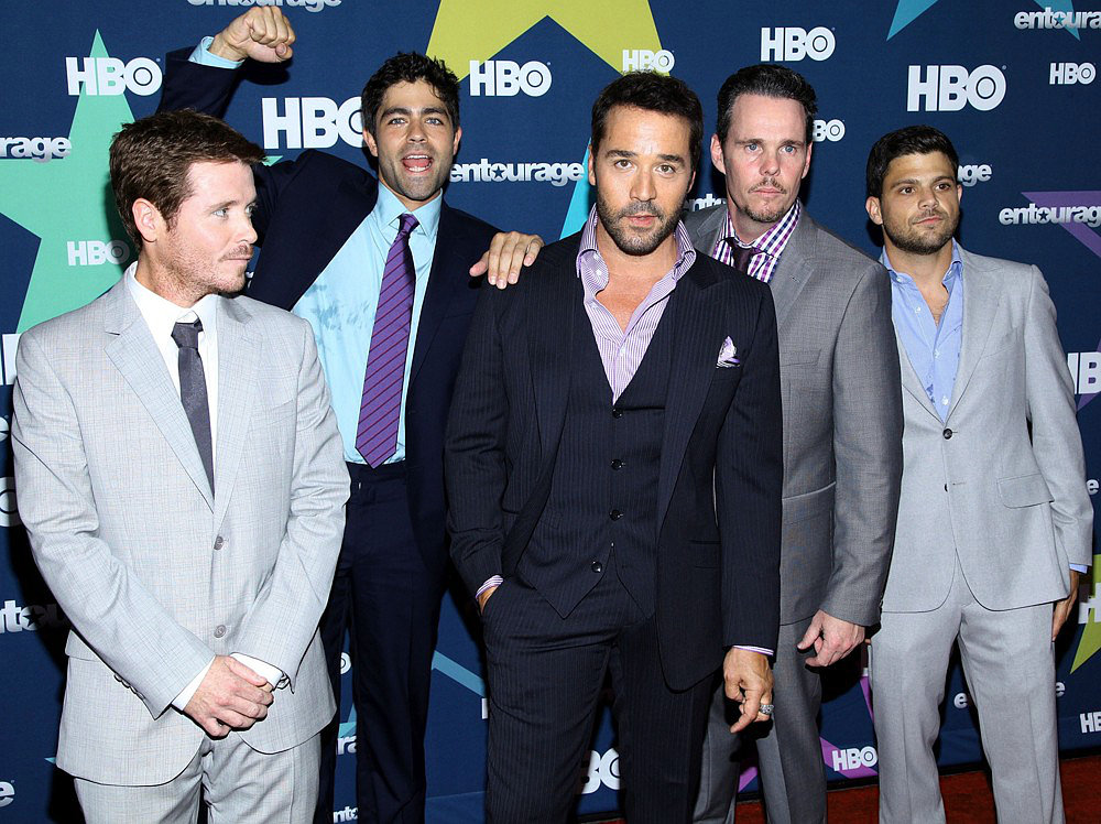 Kevin Connolly;Adrian Grenier;Jeremy Piven;Kevin Dillon;Jerry Ferrara;<br>Final Season Premiere of HBO's Entourage