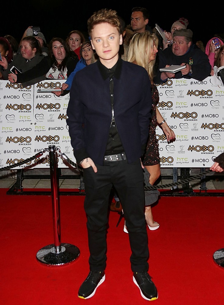 Conor Maynard;<br>The MOBO Awards 2012 - Arrivals