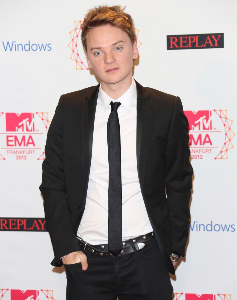 Conor Maynard;<br>The MTV EMA's 2012 - Press Room