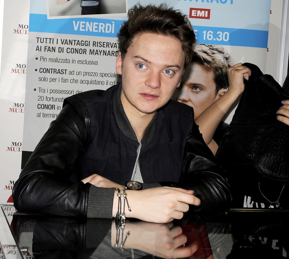 Conor Maynard Signs Copies of His Album Contrast and Meets Fans