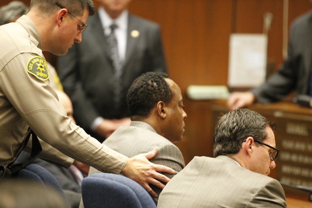 Conrad Murray;<br>Dr. Conrad Murray Remained Expressionless After The Jury Returned with A Guilty Verdict