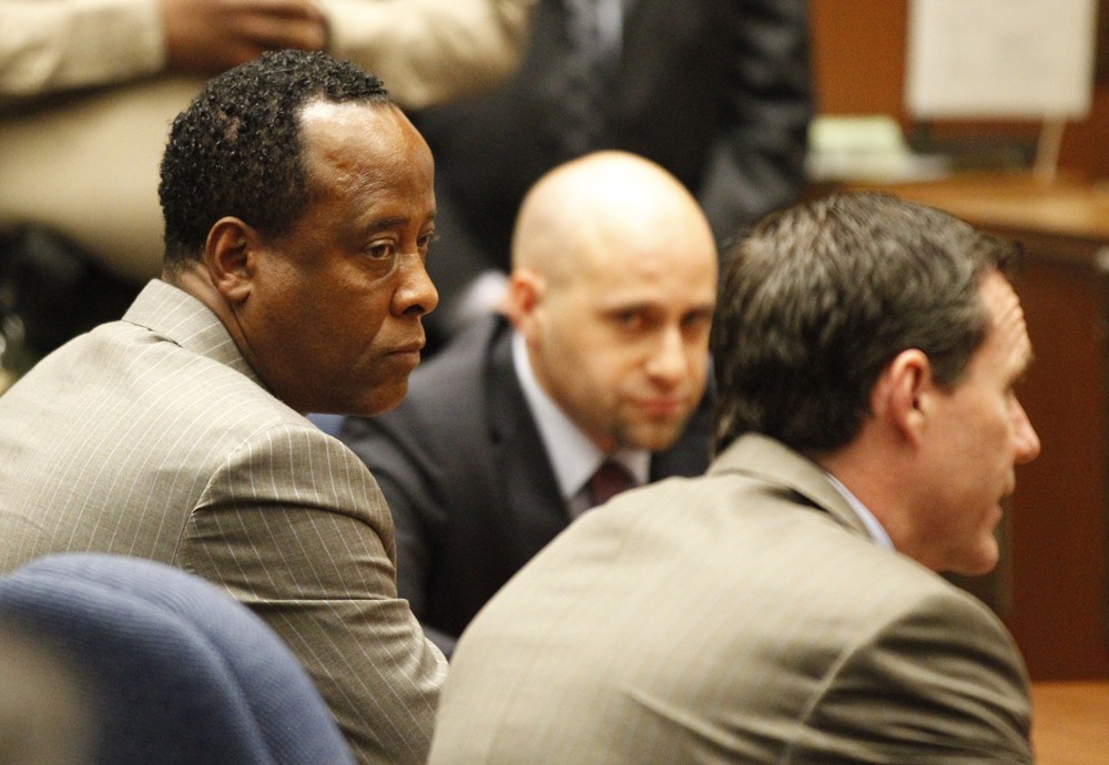 Conrad Murray;<br>Dr. Conrad Murray Remained Expressionless After The Jury Returned with A Guilty Verdict
