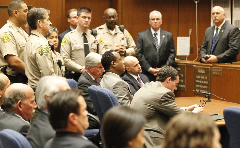 Conrad Murray;<br>Dr. Conrad Murray Remained Expressionless After The Jury Returned with A Guilty Verdict