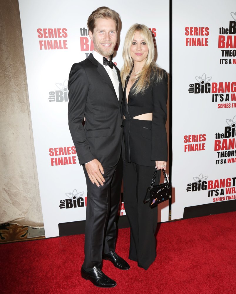 Karl Cook, Kaley Cuoco<br>The Big Bang Theory Series Finale Party