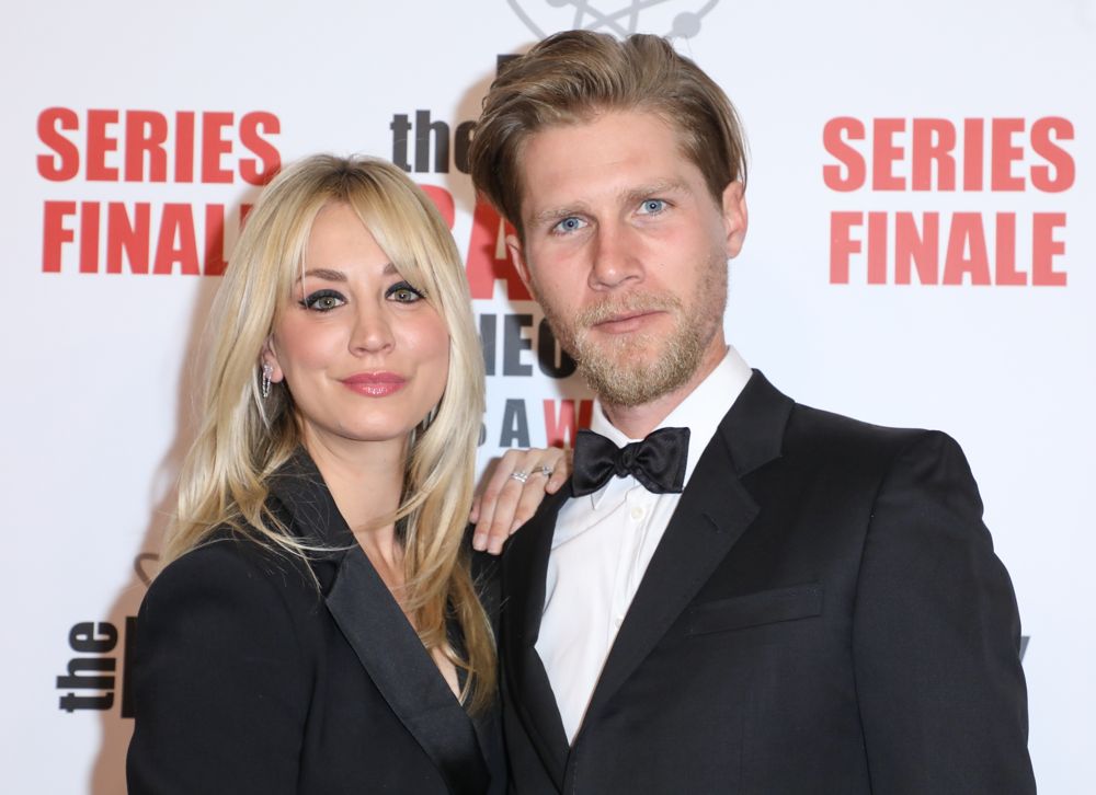 Kaley Cuoco, Karl Cook<br>The Big Bang Theory Series Finale Party