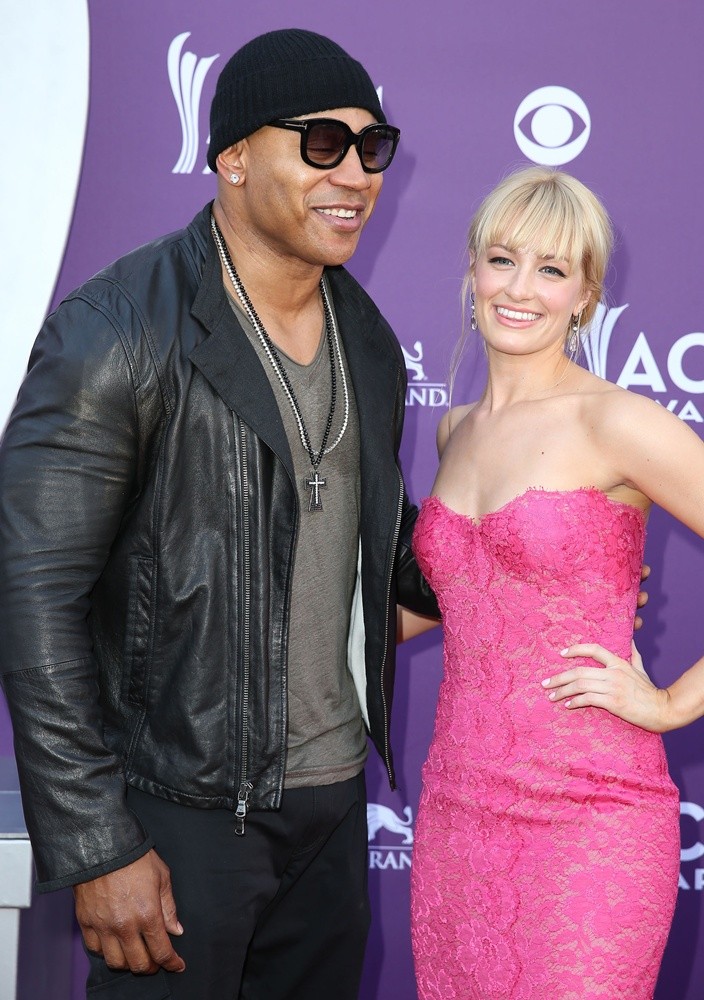 LL Cool J;Beth Behrs;<br>48th Annual ACM Awards - Arrivals