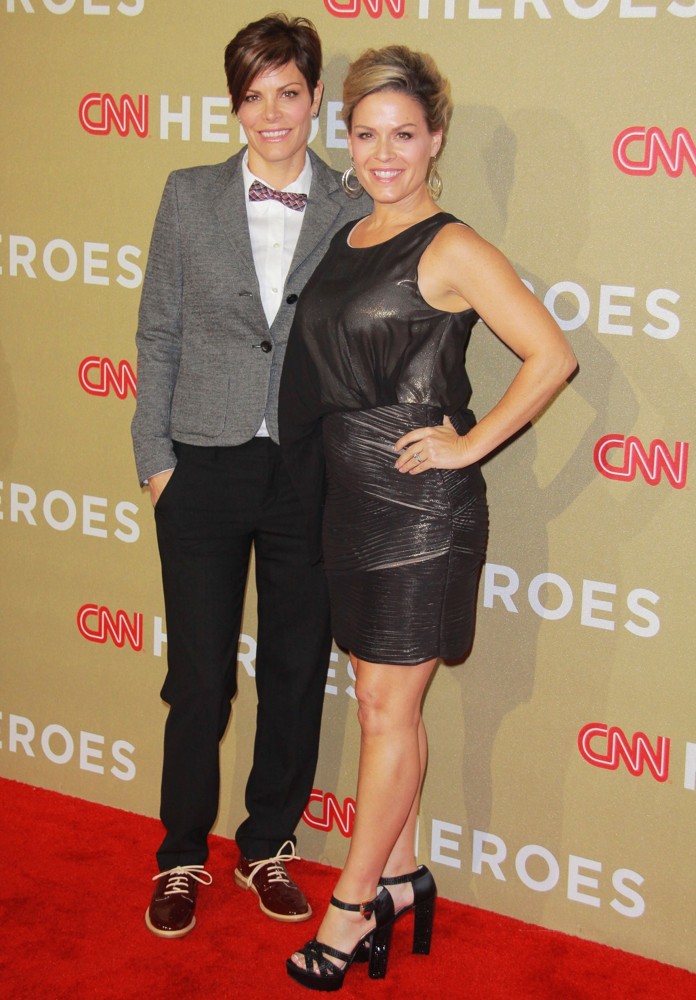 Jennifer Cora;Cat Cora;<br>CNN Heroes: An All-Star Tribute - Arrivals