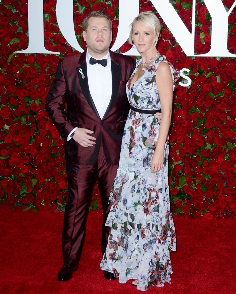 James Corden, Julia Carey<br>2016 Tony Awards - Red Carpet Arrivals