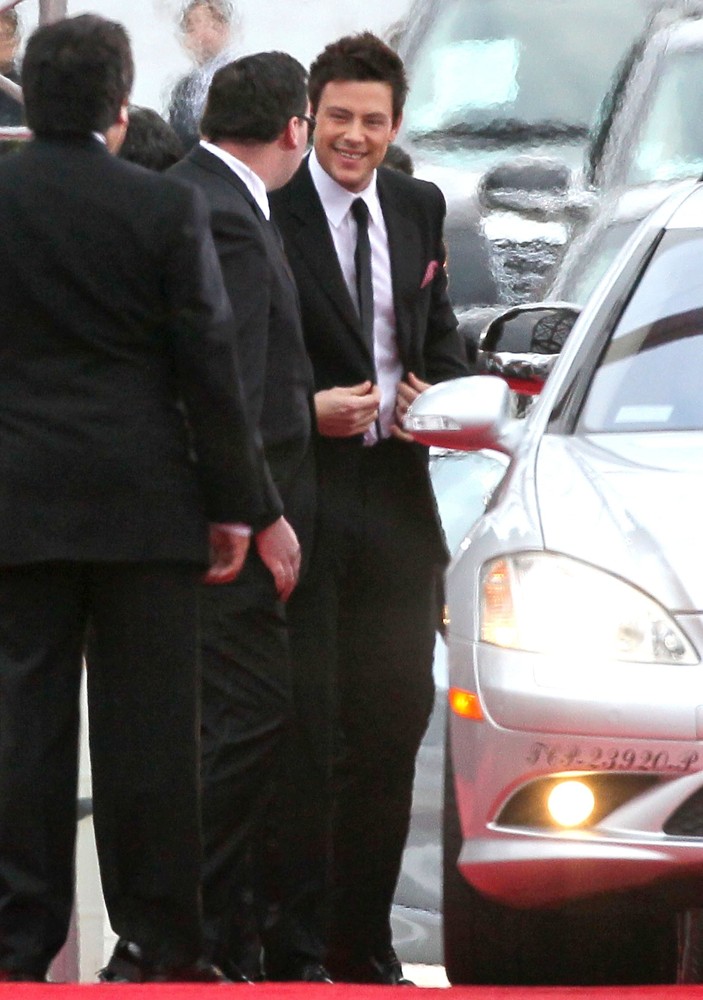 Cory Monteith;<br>The 69th Annual Golden Globe Awards - Arrivals