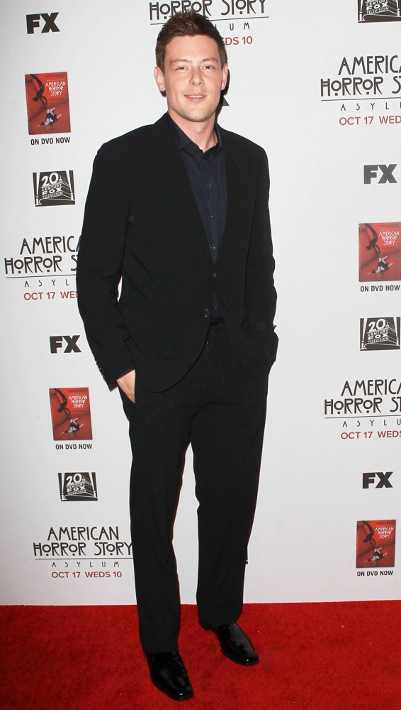 Cory Monteith;<br>Premiere Screening of FX's American Horror Story: Asylum