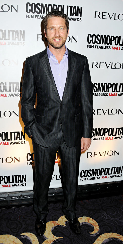 Gerard Butler;<br>Cosmopolitan Magazine's Fun Fearless Males of 2010