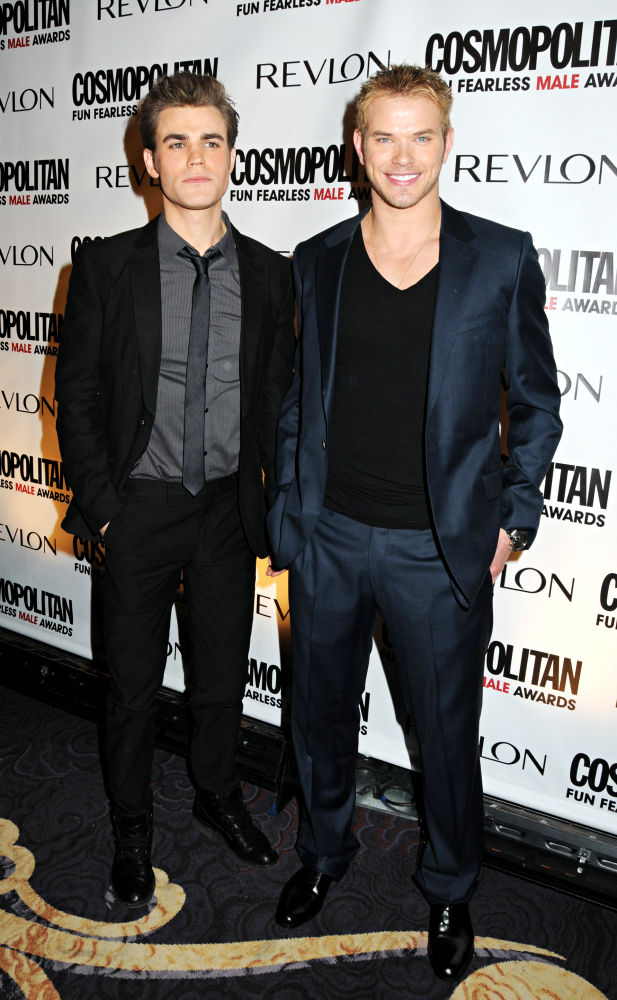 Paul Wesley;Kellan Lutz;<br>Cosmopolitan Magazine's Fun Fearless Males of 2010