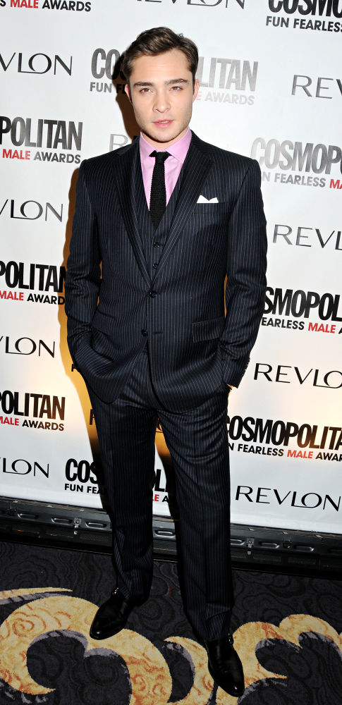 Ed Westwick;<br>Cosmopolitan Magazine's Fun Fearless Males of 2010