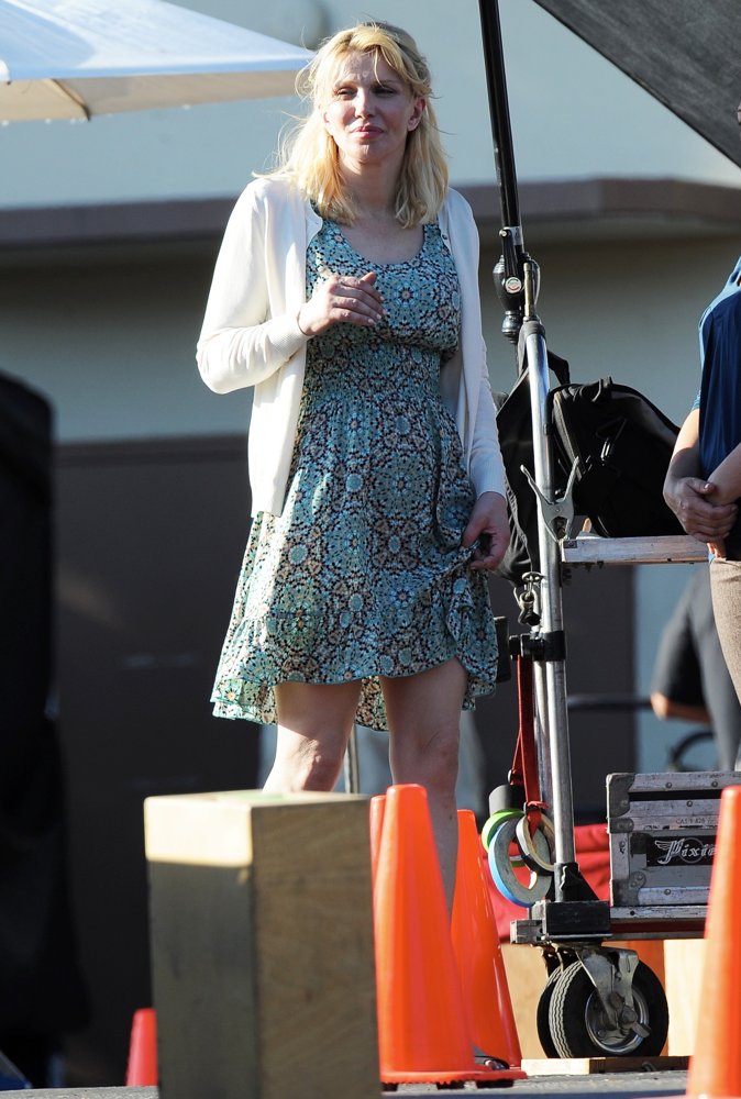 Courtney Love;<br>On The Set of Sons of Anarchy