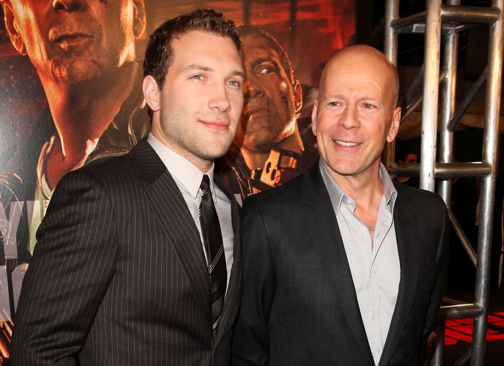 Jai Courtney;Bruce Willis;<br>A Good Day to Die Hard Fan Celebration