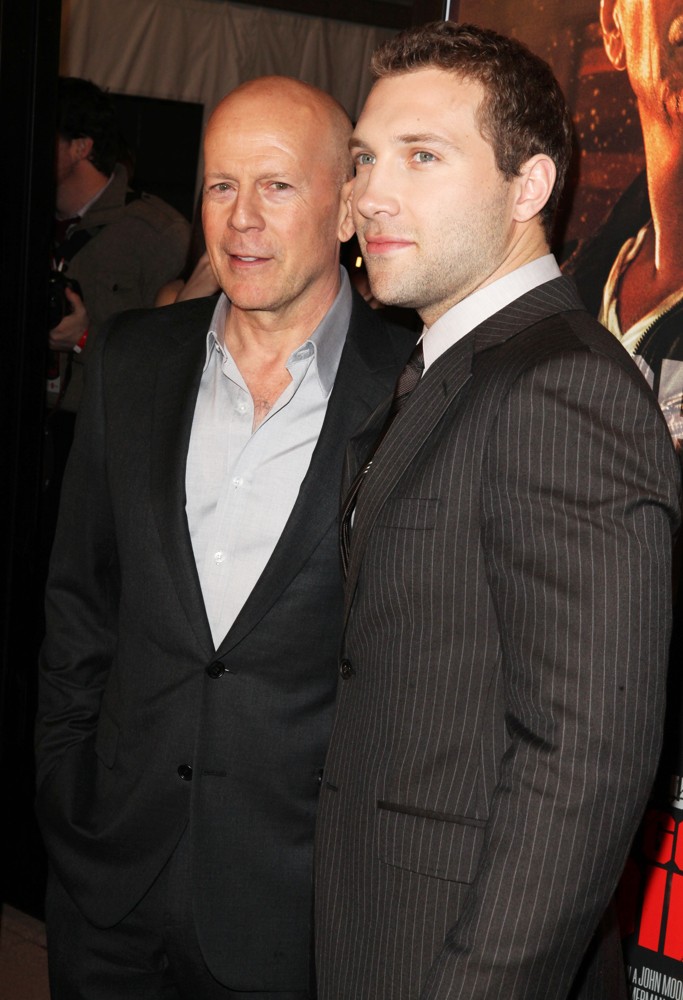 Bruce Willis;Jai Courtney;<br>A Good Day to Die Hard Fan Celebration