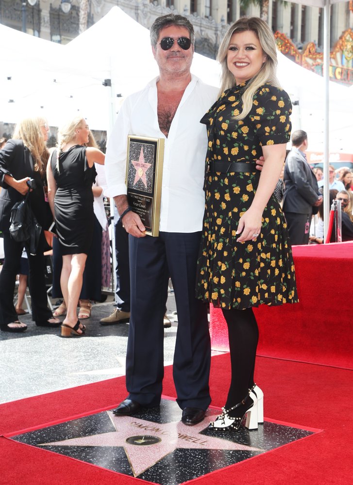 Simon Cowell Is Honoured with A Star on The Hollywood Walk of Fame