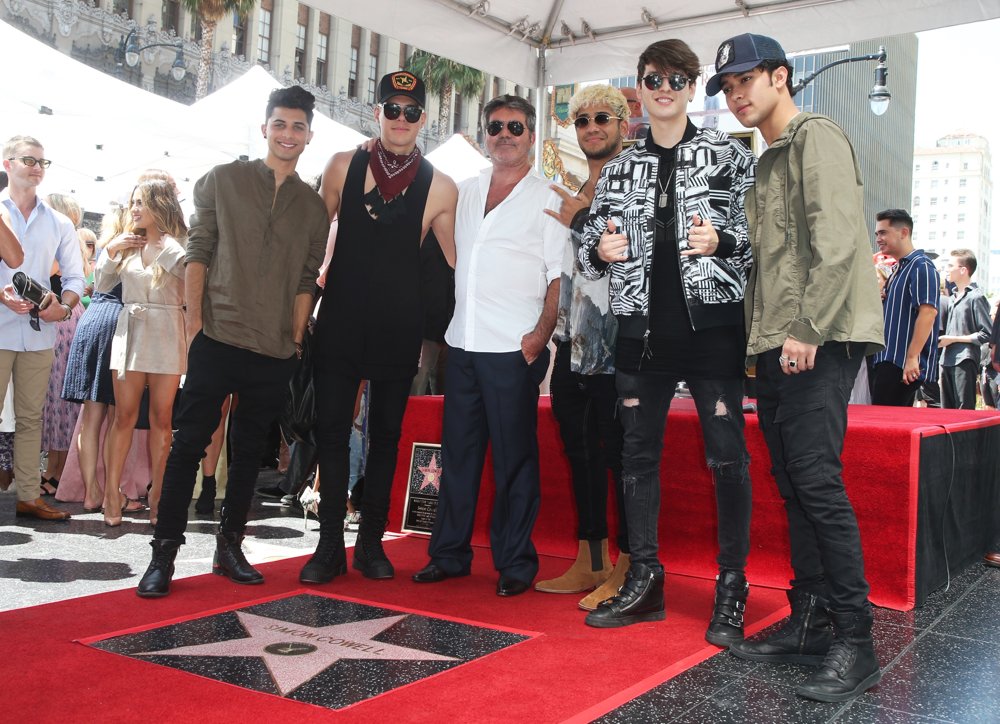 Simon Cowell Is Honoured with A Star on The Hollywood Walk of Fame
