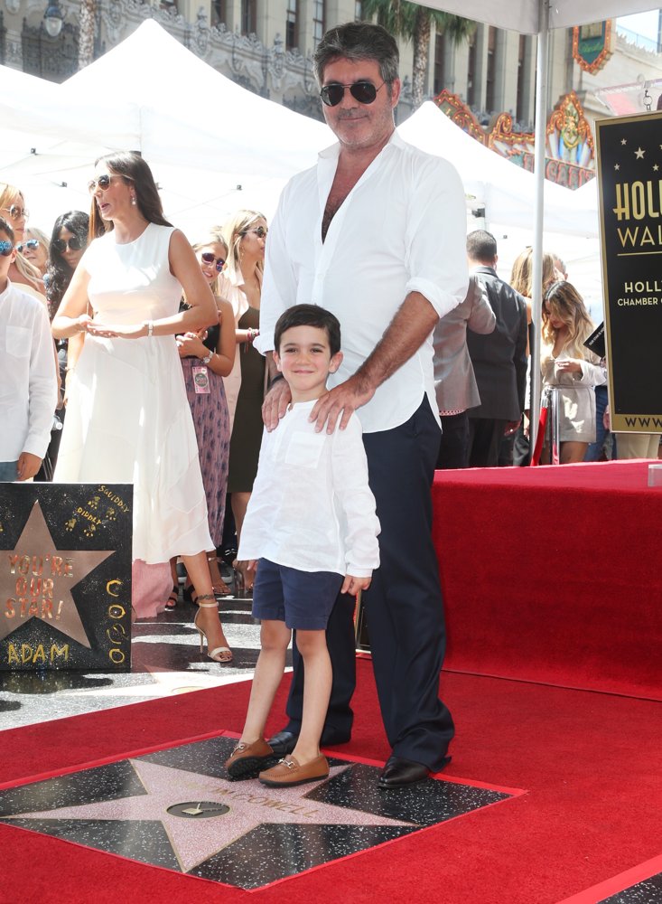 Simon Cowell Is Honoured with A Star on The Hollywood Walk of Fame