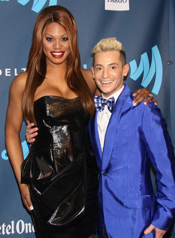 Laverne Cox;Frankie James Grande;<br>24th Annual GLAAD Media Awards - Arrivals