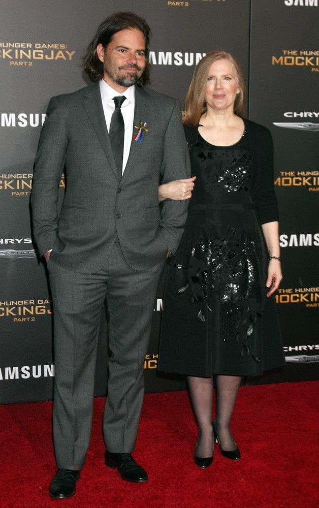 Peter Craig;Suzanne Collins;<br>Premiere of Lionsgate's The Hunger Games: Mockingjay, Part 2 - Arrivals