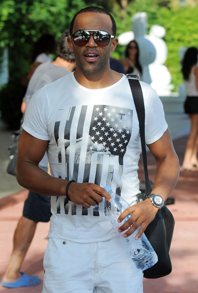 Craig David Leaving The W Hotel South Beach