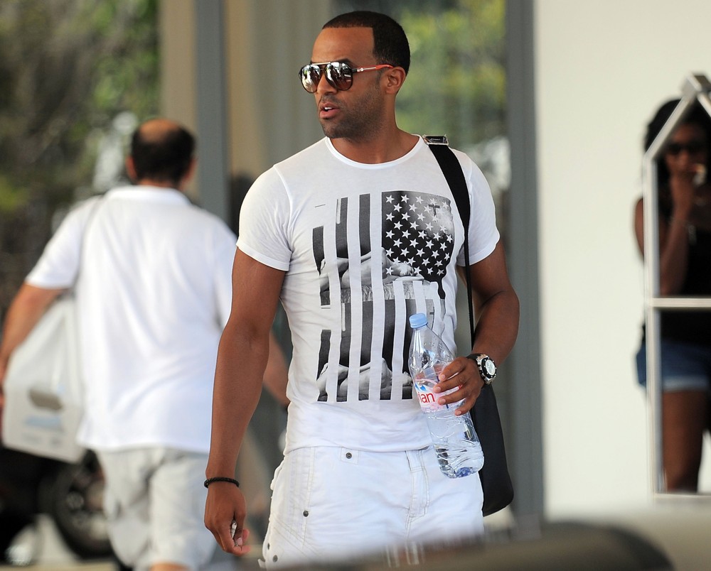 Craig David Leaving The W Hotel South Beach
