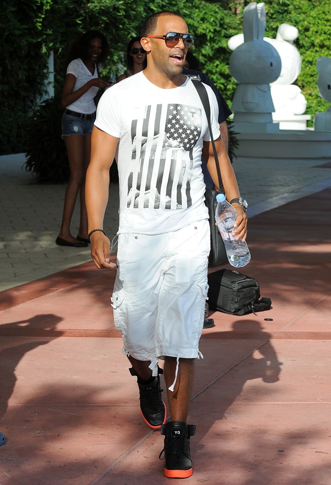 Craig David Leaving The W Hotel South Beach
