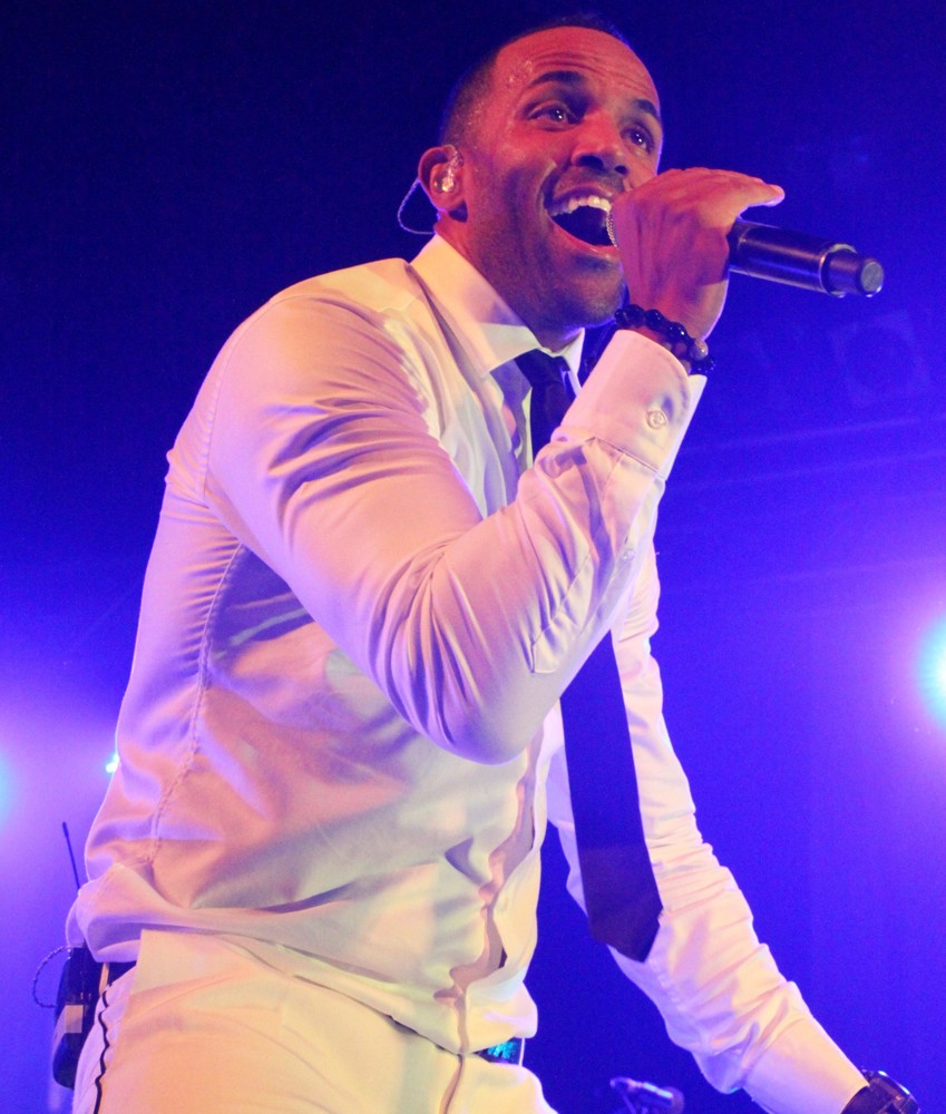 Craig David;<br>Craig David Performing Live on Stage