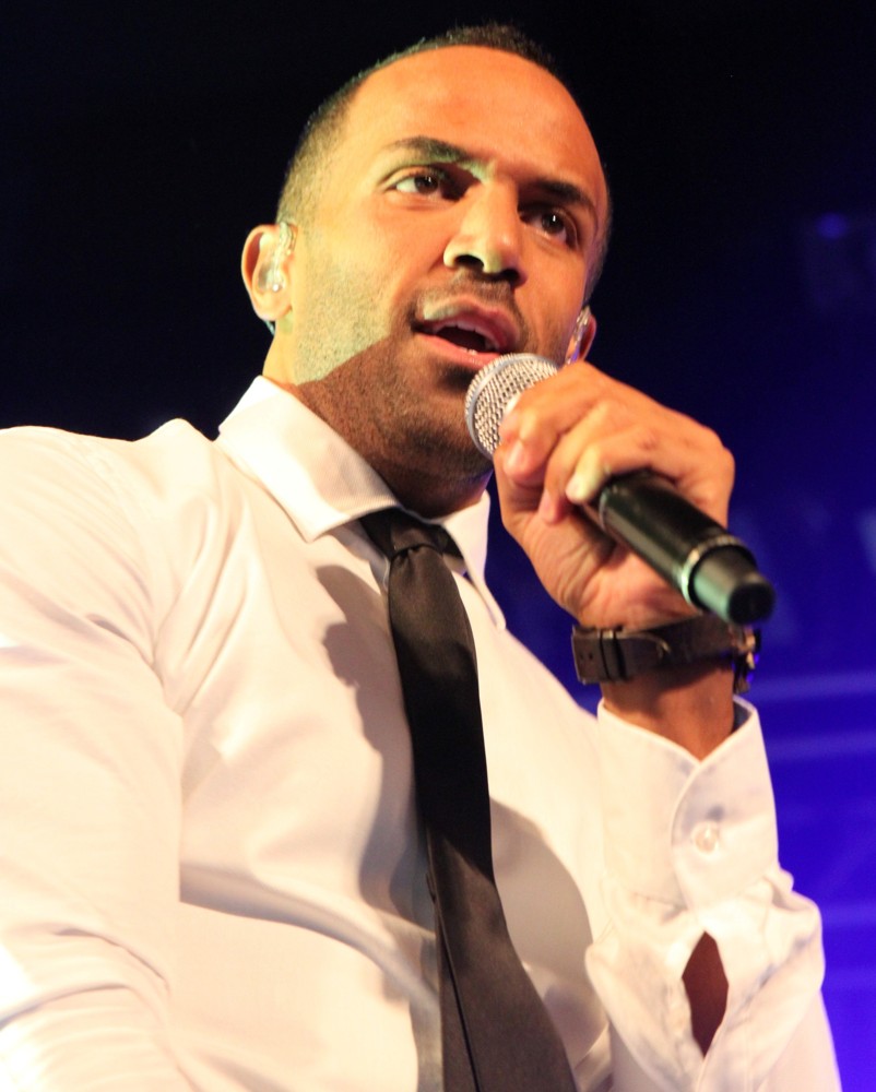 Craig David;<br>Craig David Performing Live on Stage