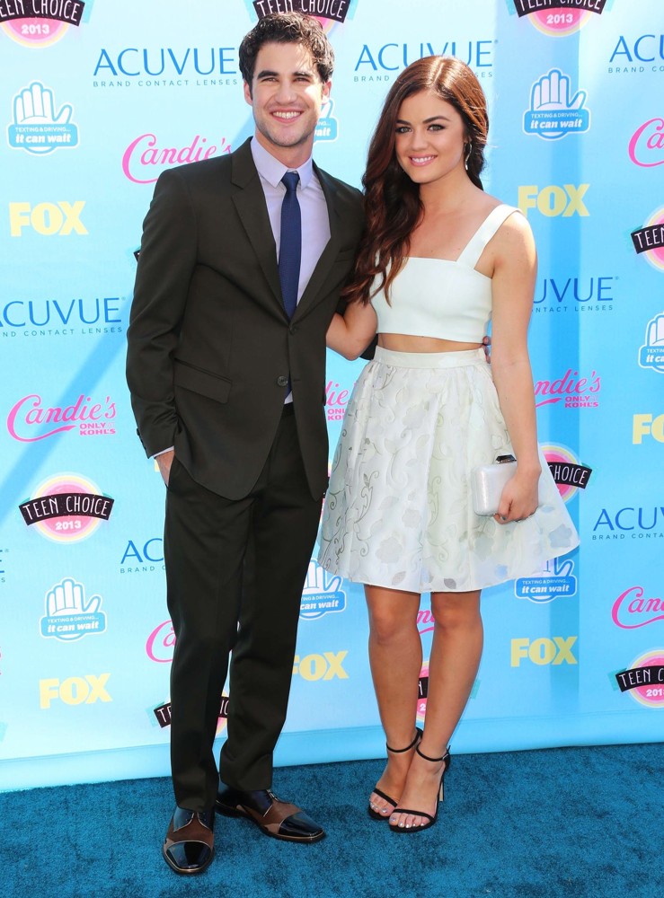 Darren Criss;Lucy Hale;<br>2013 Teen Choice Awards