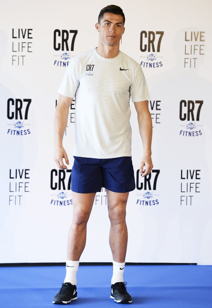 Cristiano Ronaldo<br>CR7 Crunch Fitness - Photocall