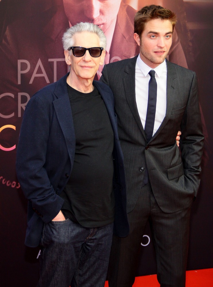 David Cronenberg;Robert Pattinson;<br>The German Premiere of Cosmopolis