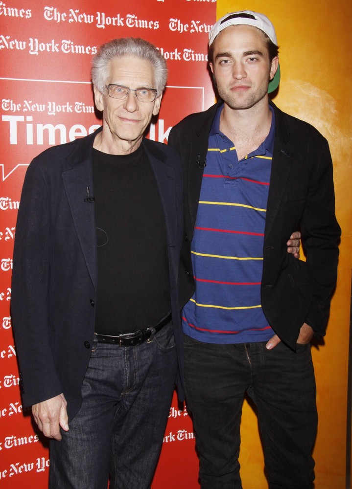 David Cronenberg;Robert Pattinson;<br>TimesTalks Presents: David Cronenberg and Robert Pattinson
