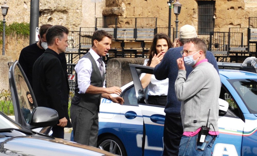 Filming Scenes for Mission: Impossible VII