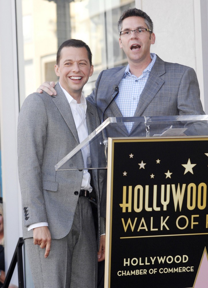 Jon Cryer;John Henson;<br>Jon Cryer Is Honored with A Hollywood Star