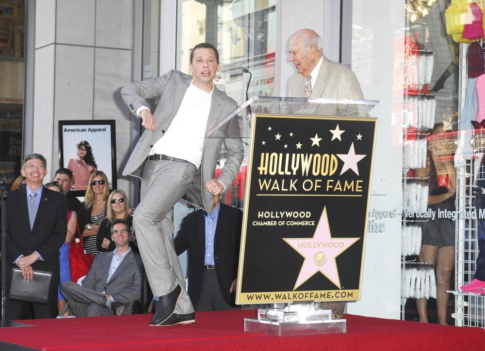 Jon Cryer, Carl Reiner<br>Jon Cryer Is Honored with A Hollywood Star