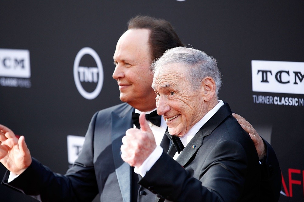 Billy Crystal;Mel Brooks;<br>41st AFI Life Achievement Award Honoring Mel Brooks - Red Carpet
