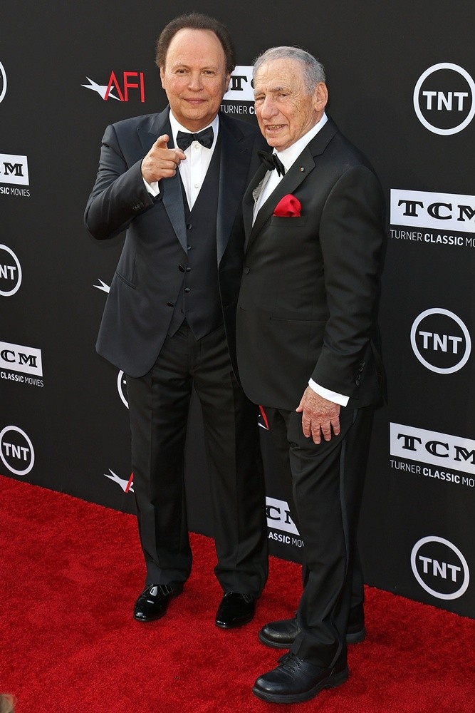 Billy Crystal;Mel Brooks;<br>41st AFI Life Achievement Award Honoring Mel Brooks - Red Carpet