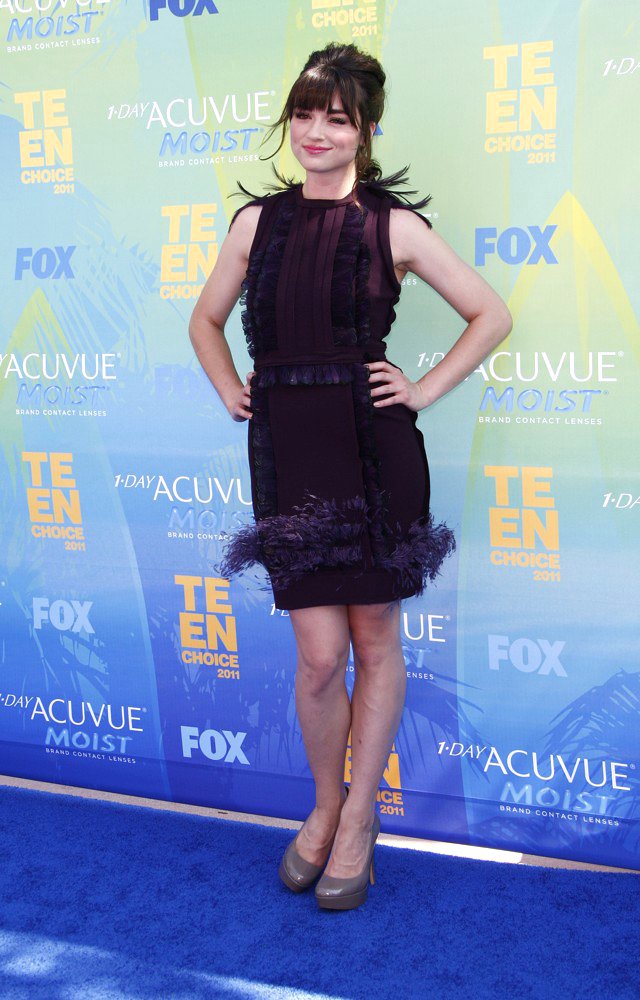 Crystal Reed;<br>2011 Teen Choice Awards