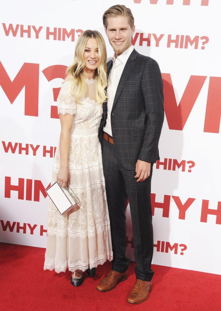 Kaley Cuoco, Karl Cook<br>Los Angeles Premiere of Why Him? - Arrivals
