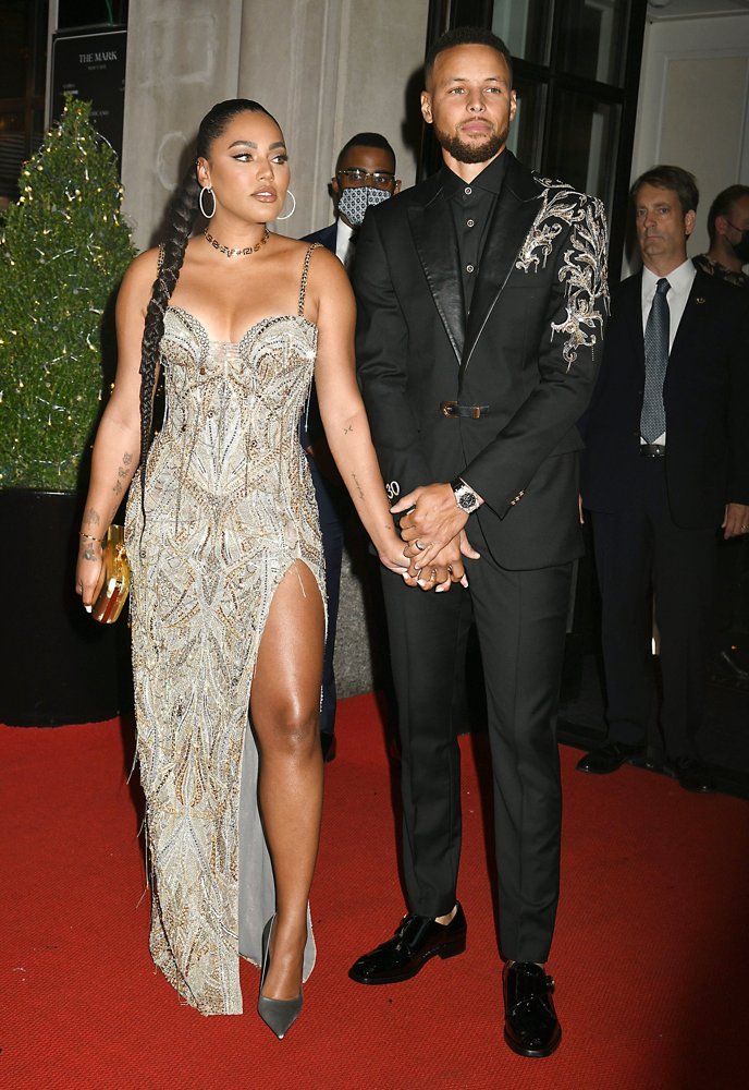 Ayesha Curry;Stephen Curry (II);<br>The Costume Institute Gala: In America - A Lexicon of Fashion - Departures