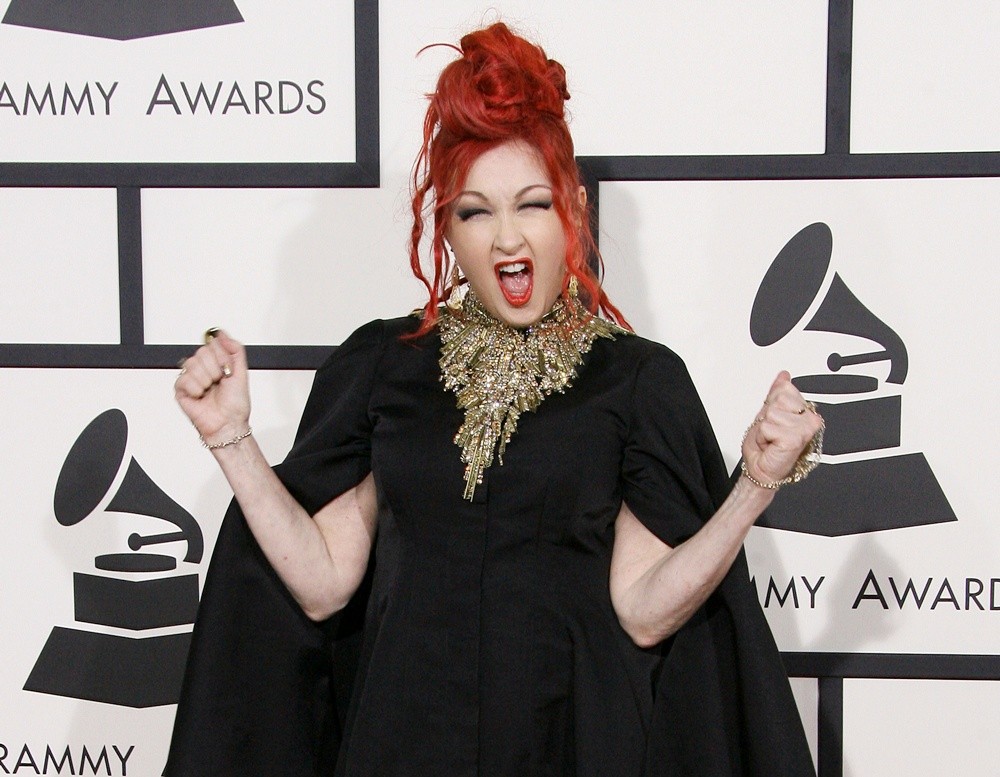 Cyndi Lauper;<br>The 56th Annual GRAMMY Awards - Arrivals
