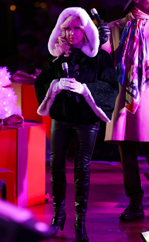 Cyndi Lauper;<br>82nd Annual Rockefeller Christmas Tree Lighting Ceremony